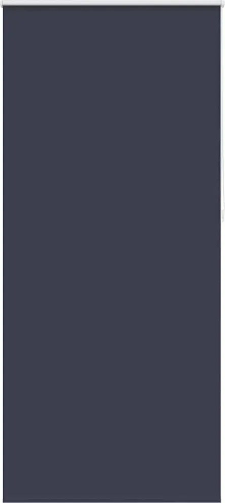 vidaXL sötétítő roló 124,4 x 230 cm, szövetszélesség 120 cm, tengerészkék