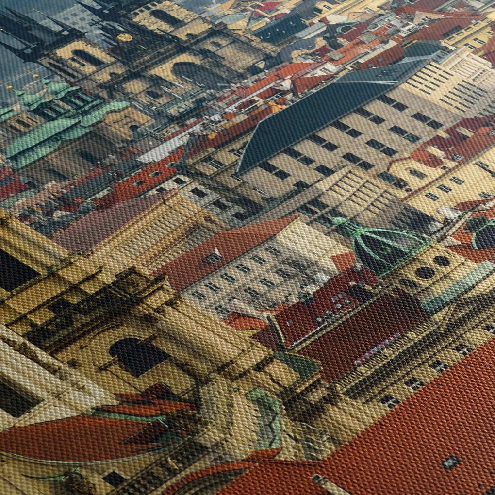 Kép - Prágai panoráma (150x105 cm)