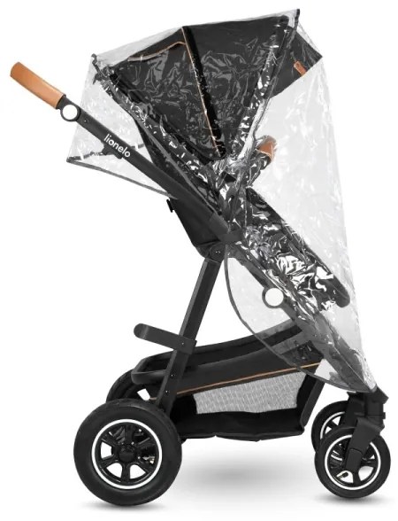 Lionelo - Kombinált babakocsi 2 az 1-ben AMBER szürke grafit