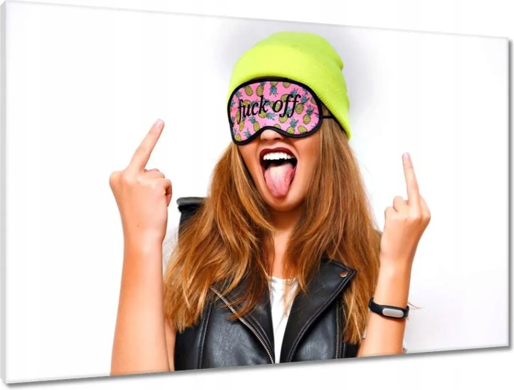Vászonkép 90x60 Fuck off