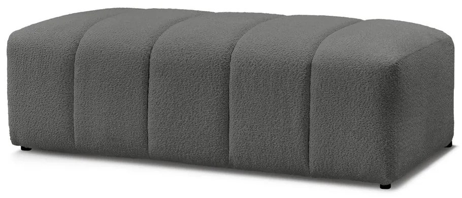 Sötétszürke buklé lábtartó Annecy – Bobochic Paris