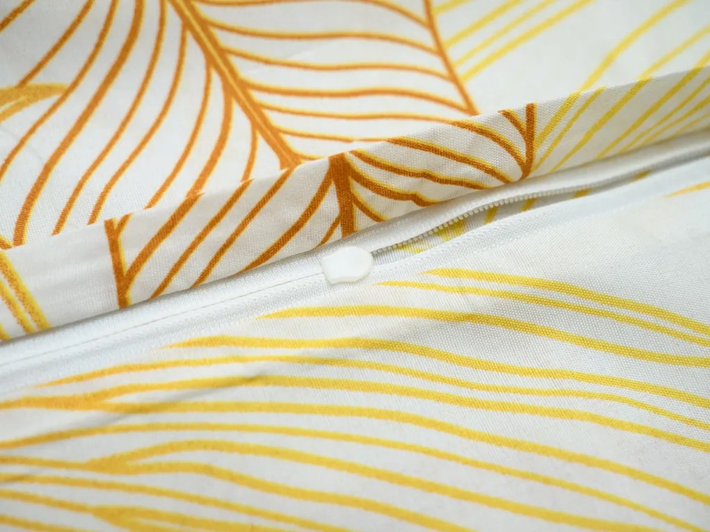 PALMERA krémszínű mikroszálas ágyneműhuzat Ágyneműhuzat mérete: 70 x 80 cm | 140 x 200 cm