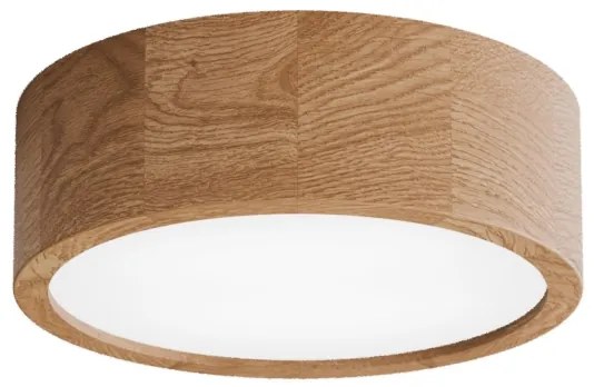 Fürdőszobai mennyezeti lámpa CLEO 2xE27/24W/230V IP54 á. 27,5 cm tölgy