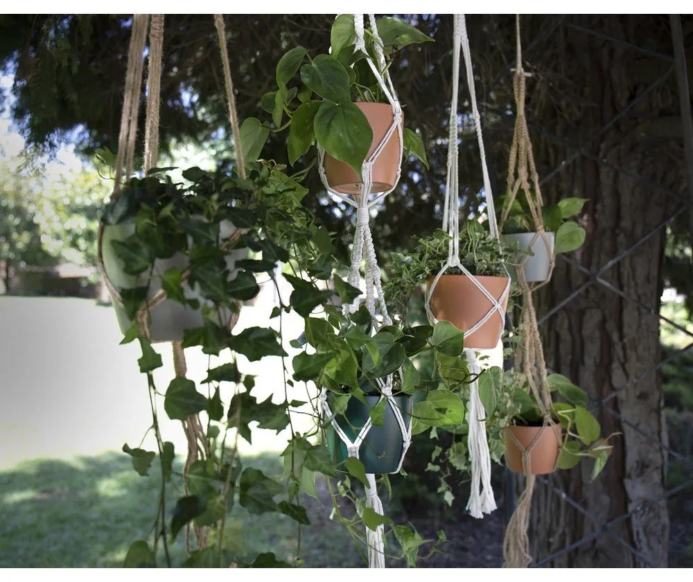 Textil akasztórendszer virágcseréphez ø 10 cm (magasság 120 cm) Macramé – Artevasi