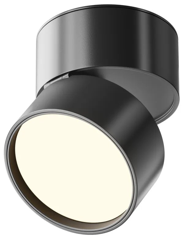 C024CL-12W3K-B-1 Onda Alumínium Mennyezeti Lámpa Fekete Színű LED 12 W 3000 Kelvin 780 Lumen IP20