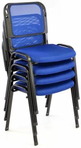 Rakásolható kongresszusi szék - kék