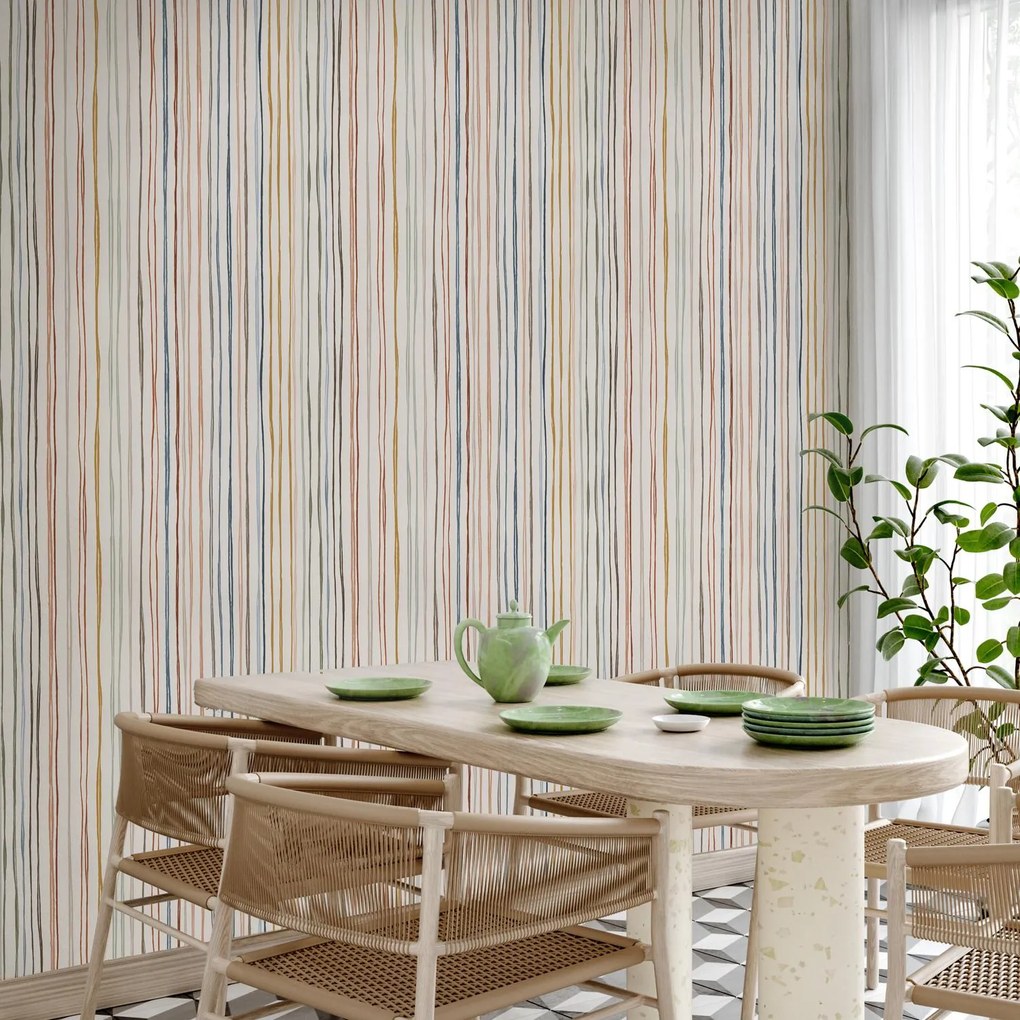 Fotótapéta - Színes csíkok (147x102 cm)