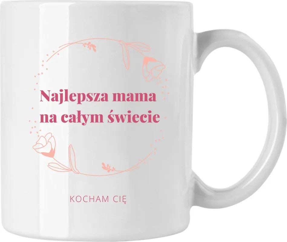 Legjobb Anya a világon Bögre Édesanyáknak Fehér 330ml