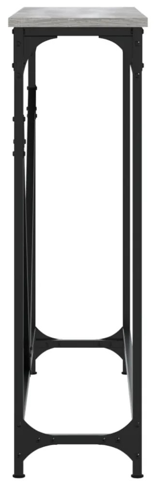 vidaXL szürke sonoma színű szerelt fa tálalóasztal 102x22,5x75 cm