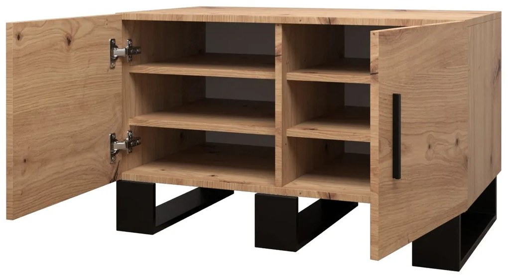 Előszobabútor Amanda 21 (artisan tölgy + bézs). 1086037