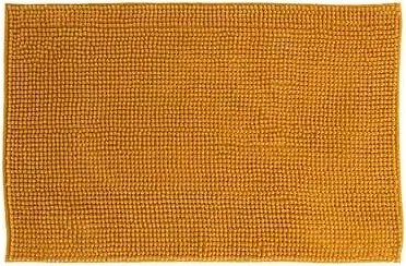 Fürdőszobaszőnyeg Chenille 80x50cm sárga
