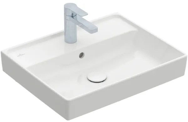 Villeroy & Boch 4A335501 - Függesztett mosdó COLLARO 55x44 cm kerámia/fehér