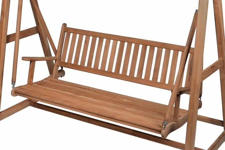 DIVERO Kerti hinta HOLYWOOD 200 x 200 cm tíkfa