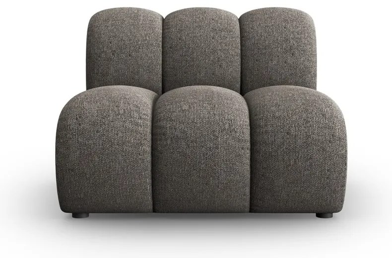 Sötétszürke kanapé modul (középső rész) Lupine – Micadoni Home