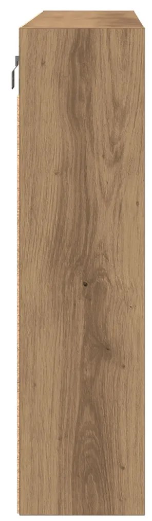 Vitrine Cabinet Artisan Oak 100x15x58 cm Műgyanta Fa