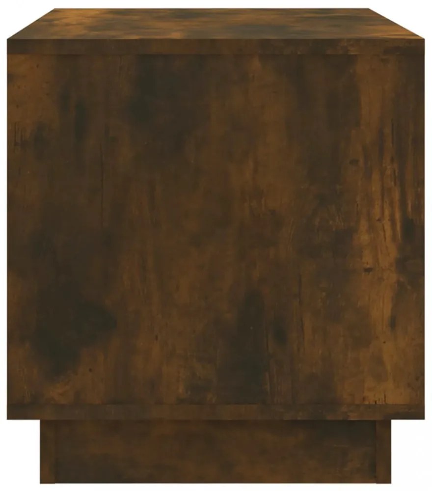 füstös tölgy színű szerelt fa TV-szekrény 70x41x44 cm