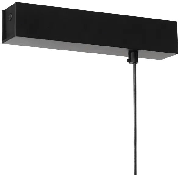 Argon 8835 - LED Csillár zsinóron MIAMI LED/37W/230V 3000K fekete