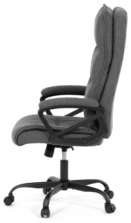 Scaun pivotant de birou confortabil, din țesătură, de culoare gri. KA-Y348