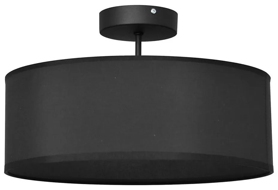 Csillár rúdon ALBA 3xE27/15W/230V fekete