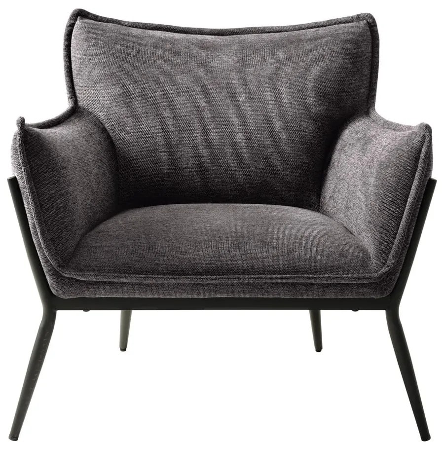 Szürke relaxációs fotel Calgary – Unique Furniture