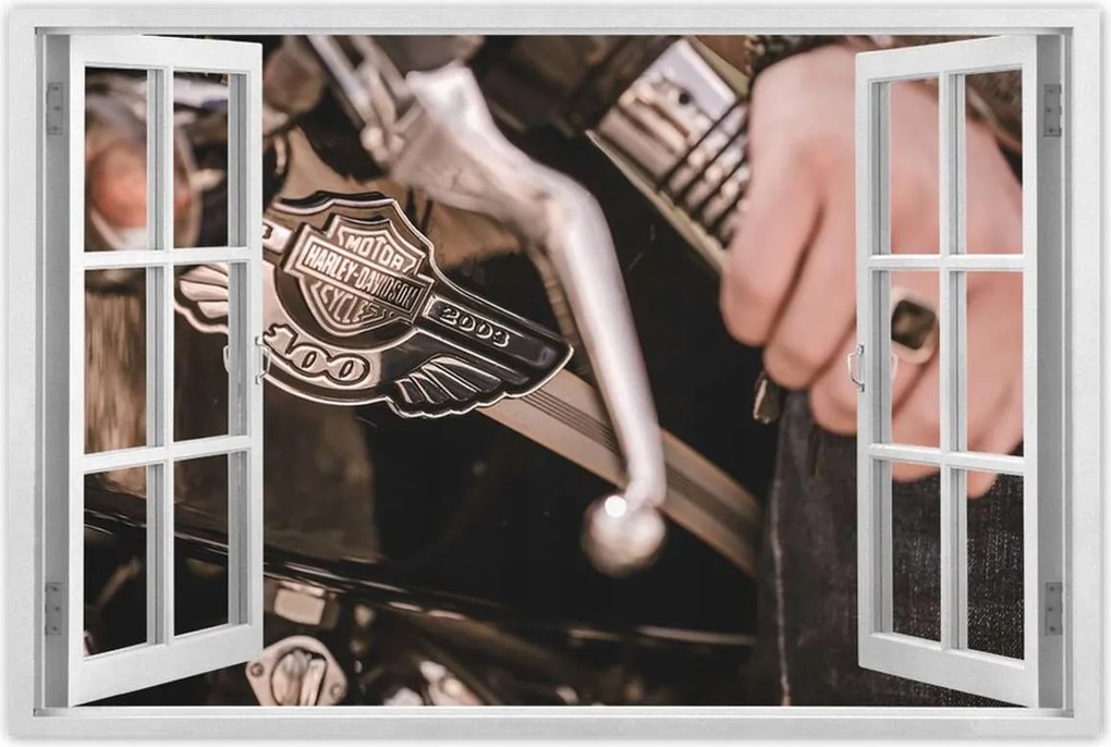 Poszterek 90x60 Motorkerékpár Klasszikus Motor