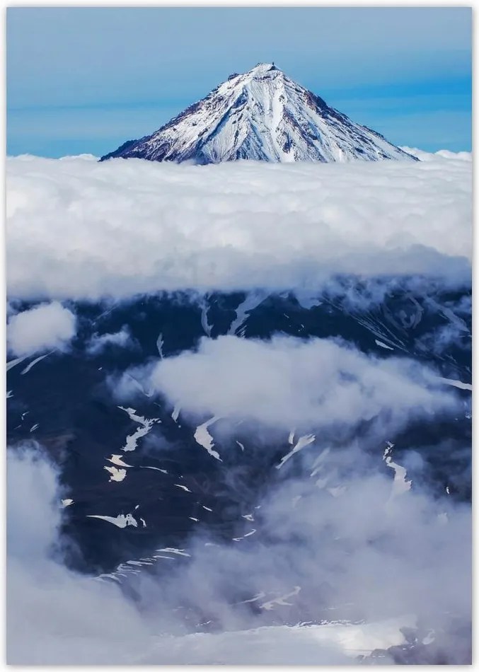 Poszterek A0 Pion Hegy a felhők felett