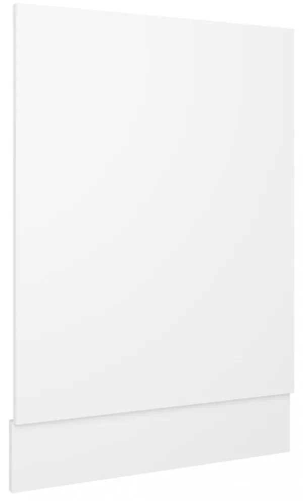 “Lyon” fehér szerelt fa mosogatógép-panel 45 x 3 x 67 cm