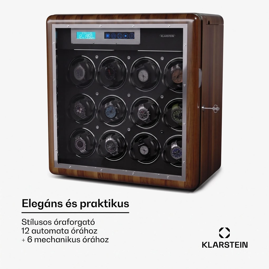 Klarstein Valmont 12+6 órás óraforgató