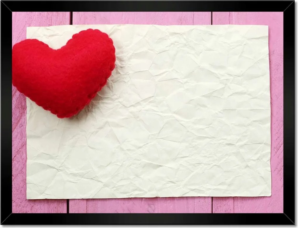 Poszterek keretben 40x30 Nőnap Ajándék Love