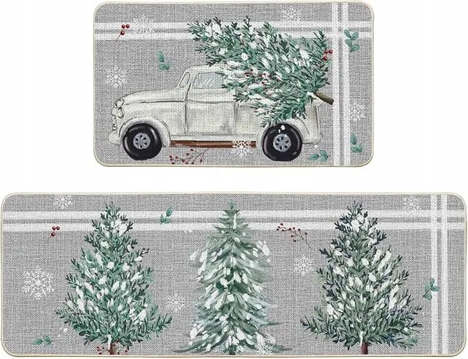 Konyhaszőnyeg szett 2 db- 43 x 73 és 43 x 118 cm