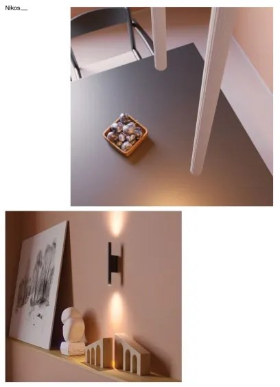 Redo 01-3859 - kábelre függesztett LED csillár NIKOS LED/8W/230V 3000K CRI 90 átm. 6 cm fehér