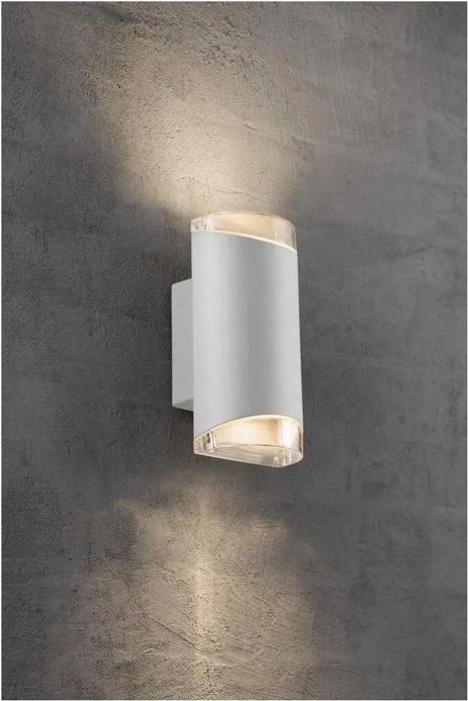 NORDLUX 45481001 ARN Modern Kültéri Fali Lámpa Fehér GU10 IP44