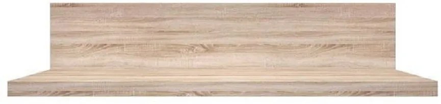 Polc, DTD laminált, tölgy sonoma, NORTY TYP 19