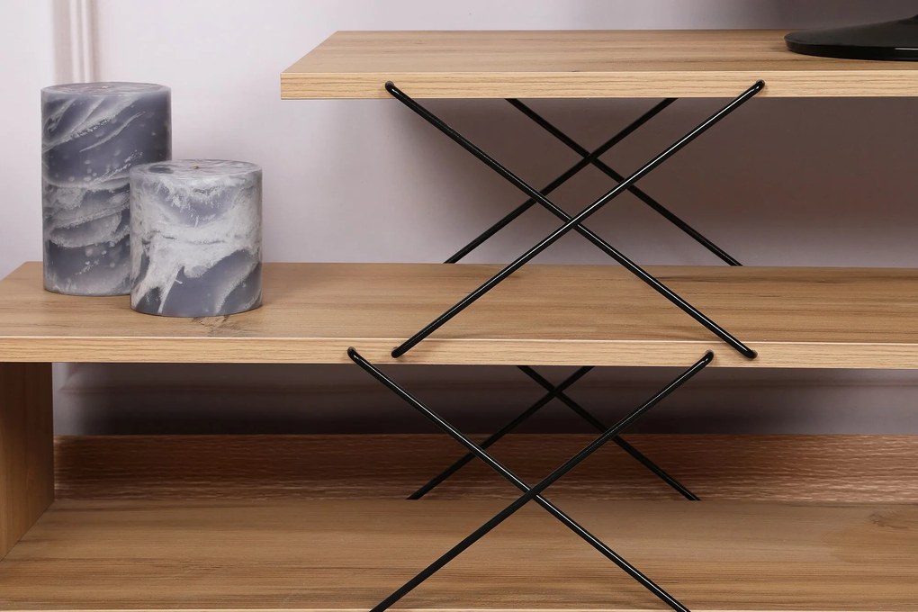 TV szekrény Zigzag - Oak