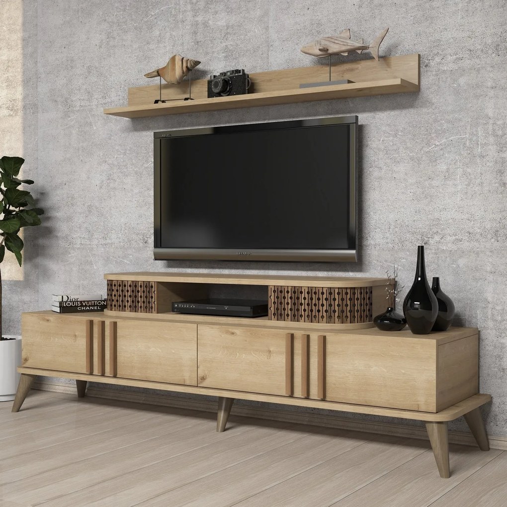 TV szekrény Eylül - Oak