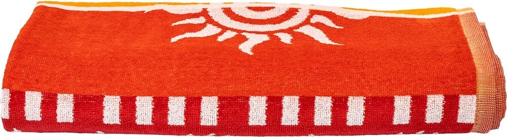 STROMBOLI Strandtörölköző narancs 165x90cm