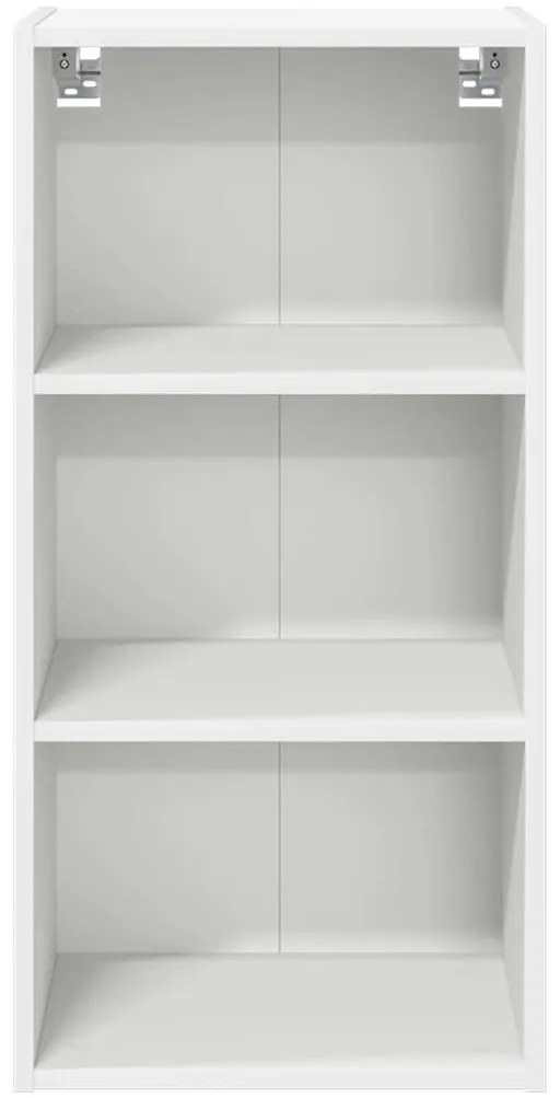 Függő szekrény polcokkal Riga Fehér 40 x 29,5 x 80 cm Faanyag