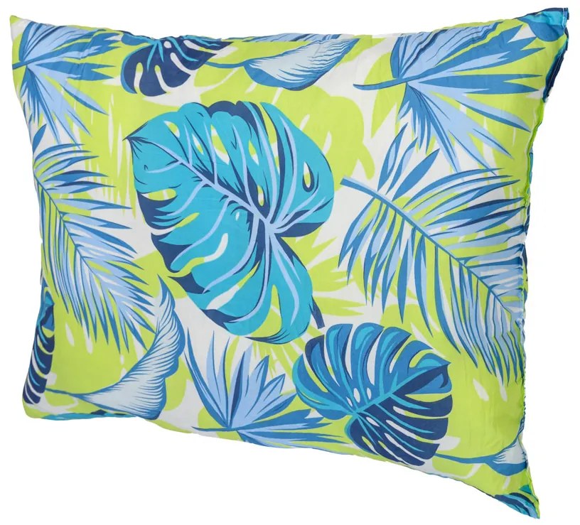 ARECANO 70x90 cm kék-zöld nem steppelt párna