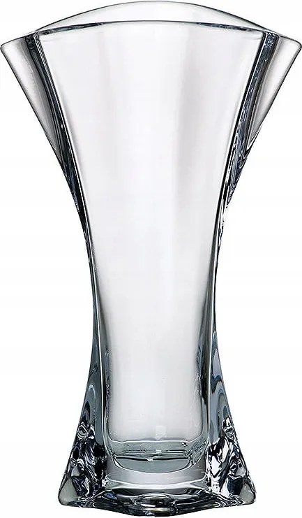 Bohemia Orbit üveg váza kristály üveg virág ajándék 31,5 cm