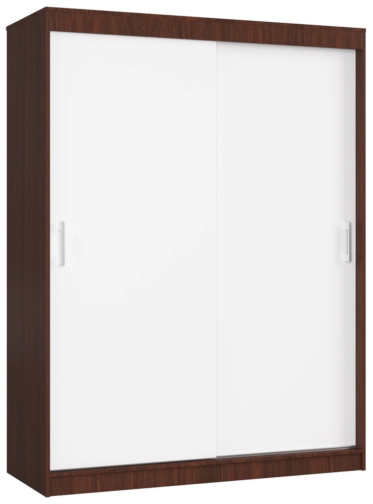 Ruhásszekrény Cosimo (wenge + fehér). Akció -14%. 1069440