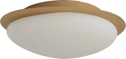 Brilagi - LED mennyezeti lámpa VISBY WOOD LED/18W/230V, Ø 38 cm, barna