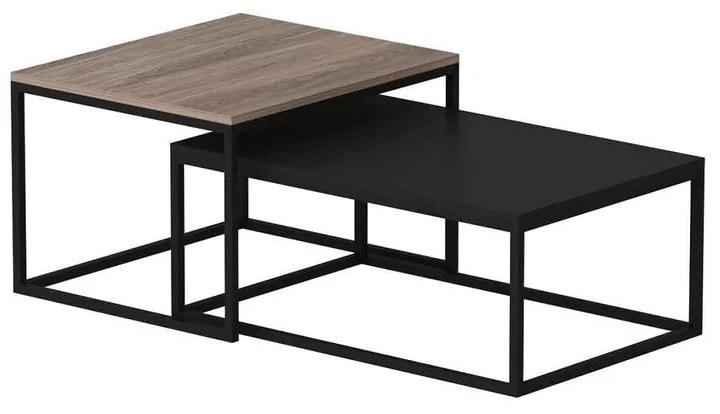 Dohányzóasztal Leka - Black