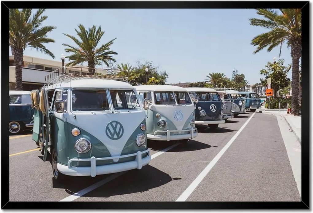 Poszterek keretben 60x40 Volkswagen Transporter Vw
