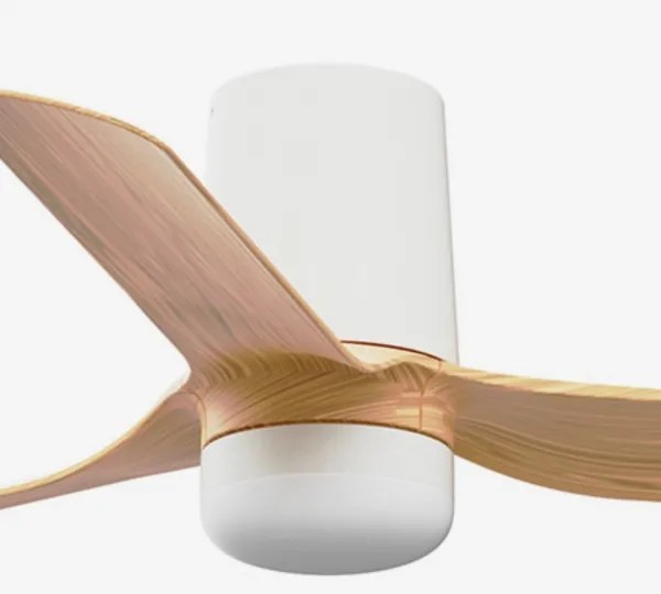 FARO 33833-1TW - LED Dimmelhető ventilátor MINI PUNT TUB S 10W 2700/4000/6000K + távirányító