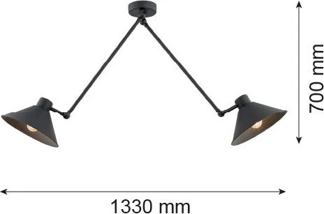 Argon ALTEA 862 Függőlámpa 2x15W/E27 IP20