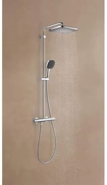 GROHE 26696001 - VITALIO COMFORT 250 zuhanyrendszer 250 × 250 mm fényes króm