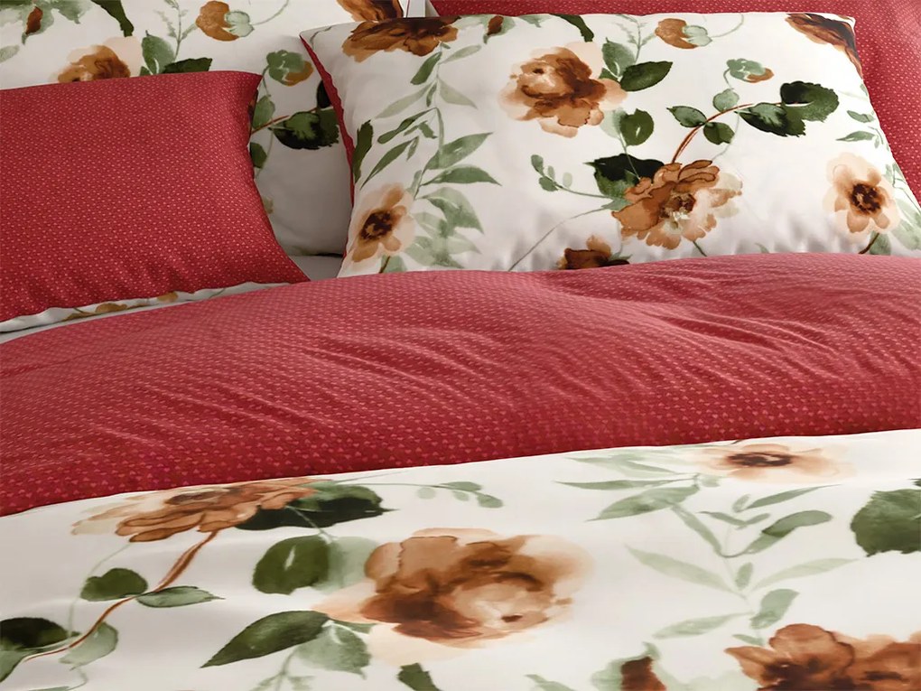 Kétoldalas ágyneműhuzat DUO SENSE ROSALIA mintás + párnahuzat 40x50 cm INGYEN Ágyneműhuzat mérete: 70 x 90 cm | 140 x 200 cm