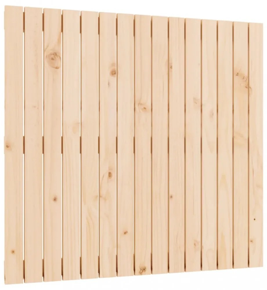 tömör fenyőfa fali fejtámla 95,5 x 3 x 90 cm