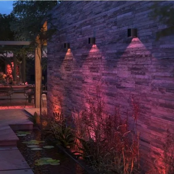 Philips - 2 darabos szett LED RGBW dimmelhető kültéri Hue RESONATE világítótest LED/8W/230V IP44