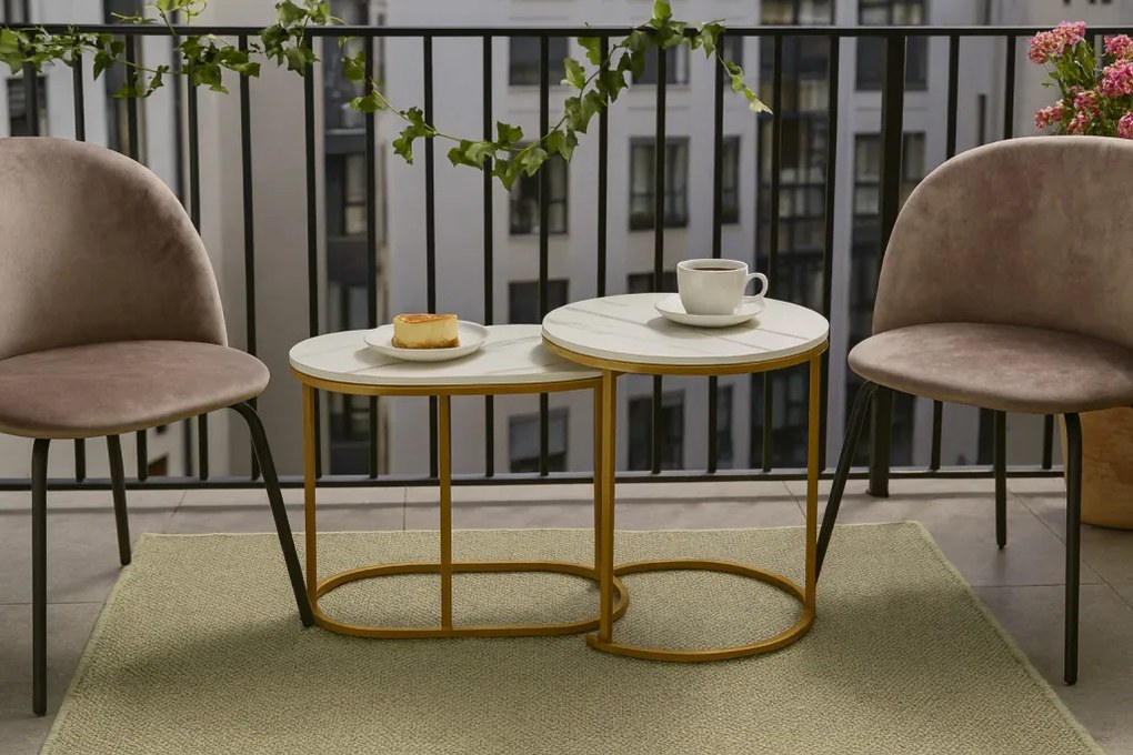 Modern Bársony Szék 44 x 54 x 88,5 cm